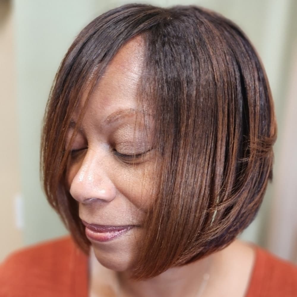 Precision cut shaped into a polished short style